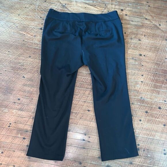 Lane Bryant black comfortable business casual 20 slacks - Picture 3 of 3